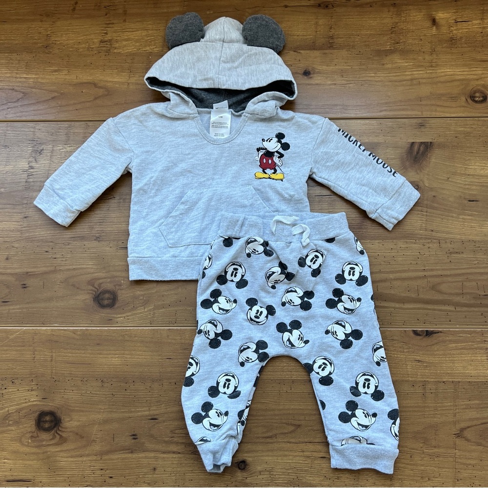 Mickey Mouse hoodie and joggers